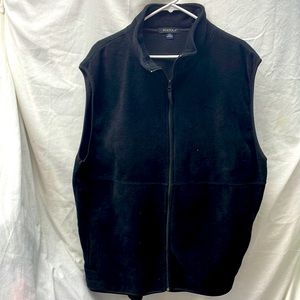 Portola zip front fleece vest men sz 3x